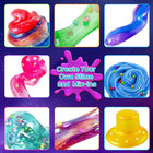 Galaxy Slime Kit For Girls  Diy Slime Making Kit  Glimmer Crunchy  Butter  Foam 