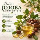 Greenhealth Jojoba Oil 100  Pure Natural Cold-pressed Unrefined Carrier Oil