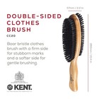 Kent Cc20 Cherry Wood Double Sided Clothes Brush
