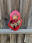 Sacred Heart Tattoo American Traditional Flash Woodcutout Sign