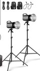 Neewer 600ws Photography Studio Strobe Kit 2 Pack S101-300w Bowens Mount