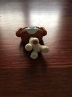 Rare Littlest Pet Shop Brown White Dog