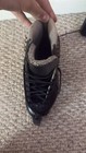 Youth Black Competitive Ice Skates Boys Size 3 With Blade Covers
