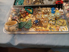 Mixed Jewelry  Craft Lot Repairable Wearables Buttons With Sew Mixed Lot As Pict