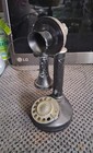 Antique Western Electric Brass Candlestick Desk Table Telephone Phone