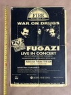 Rare Original Fugazi Tour 1996 Concert Poster - Singapore - 11 8 96
