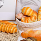 6 Pcs Cotton Bread Proofing Covers  Basket Linen Cloths Liner Reusable Cotton Do