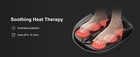 Medcursor Foot Massager With Heat  Deep Kneading  Relief For Plantar  Home Use