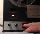 Realistic 3 Head 3 Speed Stereo Tape Deck Model 999b Reel-to-reel Japan