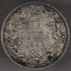 1900 Canada Silver 25 Cents