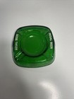 Vtg  Regal Beer Ash Tray Green Glass Ashtray Promotional Memorabilia Paperweight