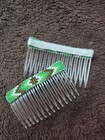 Native American Hand Beaded Hair Comb Set By Jean