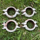   2 1 2    Grooved Pipe Coupling Anvil Rigidlite Figure 7400 W  Gasket Lot Of 4 