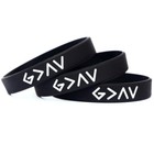 Set Of God Is Greater Than The Highs And Lows Wristbands - Silicone Bracelets