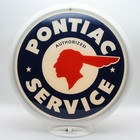 Pontiac Service 13 5  Gas Pump Globe - Ships Assembled  Ready For Your Pump  