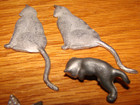 Lot Of 21 Mini-casting For Stained Glass Project