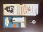 Sdcc Widows Bay Brochure  Post Card  Keychain And Two Invitations