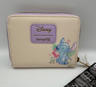 Loungefly Disney Stitch   Ducks Pastel Mini Zipper Wallet New