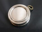 Authentic Cartier Pill Case Trinity Sterling Silver  3885