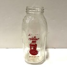 Vintage Grapefruit Juice Glass Bottle 32oz Made In Usa No Lid