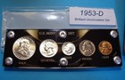 1953-d Mint Silver Set Of U s  Coins Lustrous Brilliant Uncirculated