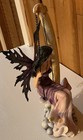 Pacific Giftware Beautiful Fairy Swinging On The Moon  Purple Dress 13      91989