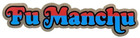 Fu Manchu - Die Cut Logo Sticker