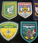 Lot Of 11 Vintage 1961 British Souvenir Travel Patches Badges Great Condition