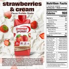 Strawberries   Cream Protein Shake 30g 11 Fl Oz 12 Pack Gluten Free Bottles