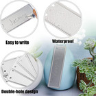 Aluminum Plant Label  50pcs Metal Plant Labels Aluminum Tree Tags With Metal