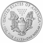 2018 Silver American Eagle Bu 1 Coin 1 Oz  1 Dollar Uncirculated Brilliant Mint