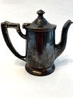 Vintage International Silver Co Silver-soldered Teapot Lamar Hotel Houston 8 Oz