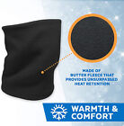 Kids Neck Warmer Fleece Neck Gaiter Face Cover Winter Ski Tube Scarf Boys Girls