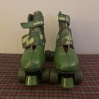 Vintage 1986 Hasbro Gi Joe Falcon Green   Camo Roller Skates Youth Size 2 Rare 