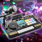 Kids Bluetooth Dj Mixer Toy     Colorful Lights  Music   Sound Effects     Ages 3-6