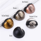 1pcs Adjustable Stainless Steel Door Stop Punch-free Strong Magnetic Anti-collis