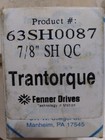 Fenner Drives 63sh0087 Trantorque 7 8  Sh Qc Keyless Bushing