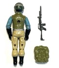 Vintage 1987 Hasbro G i  Joe Steel Brigade V1b Loose Complete 3 75   