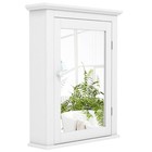 Wall Mounted Medicine Cabinet W  Mirror Adjustable Shelf Bathroom Organizer New