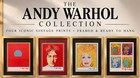Andy Warhol Framed Vintage Prints Set Of 4 Marilyn Monroe Lennon Dolly Parton