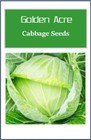 Golden Acre Cabbage Seeds    Non-gmo Cabbage Seeds   Fresh Heirloom Garden Seeds