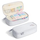 Four Candies Estuche Grande Para L  pices  Organizador De Bol  grafos Gris Claro
