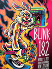 Authentic Blink-182 March 4 2024 Poster Christchurch New Zealand Ap S n  50 Rare