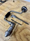Vintage Peck Stowe   Wilcox Samson Pro Grade Bit Brace Hand Drill  With Bits 