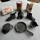 Lot Of 9 Vintage Tiny Things Dollhouse Accessories   Cute  
