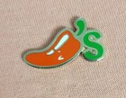 Chili s Restaurant 2 Year Service Employee Flair Lapel Pin Pepper W  Wear