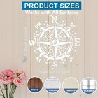 1bag Compass Stencil 11 8  11 8inch Large Compass Rose Stencil Template