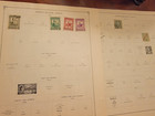 Collection Lot Of Portugese India  Macao  Old Classic Stamps On Album Pages