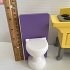 Kidkraft Wood Dollhouse Furniture Kitchen Stove Toilet Lamp Plant Barbie Sized
