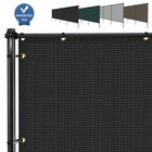 6 x24  Outdoor Privacy Fence Screen Set Dog Fencing Panel Divider Fence Mesh Net